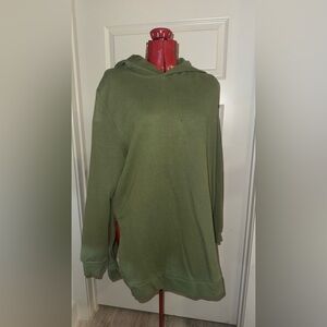 Green Oversized Hoodie